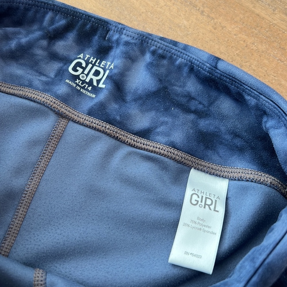 Athleta Girl Chit Chat Capri Legging size XL/14 - Picture 10 of 11
